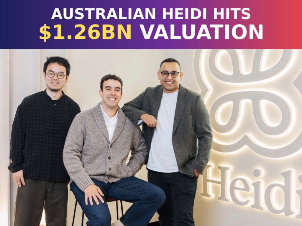Australia’s Newest Unicorn Heidi Hits $1.26bn Valuation With Funding To Expand Into AI Agents.