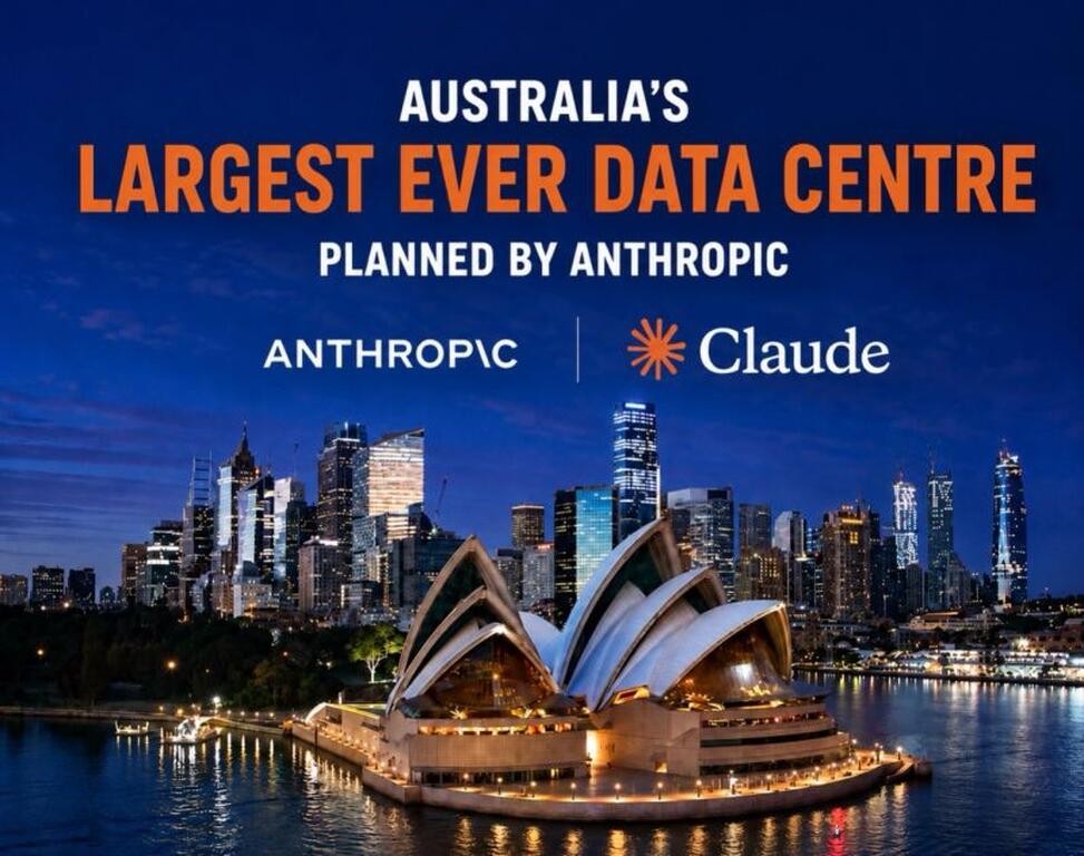 Australia’s Largest Ever Data Centre Planned by Anthropic